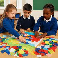 Chutes de papier de soie coloré - 500g - Classmates - Image 2