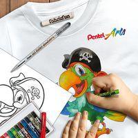 Boîte 15 pastels a l'huile tissu pentel - Image 2