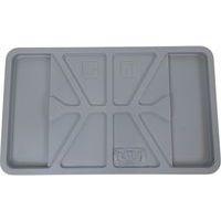 Couvercle pour caisse-palette 280 à 550 L, Largeur hors tout : 600 mm - Image 2