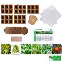 Coffret de sachets graines bio de légumes - Image principale