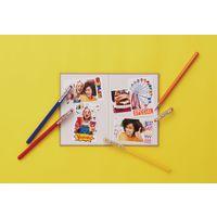 Pochette 6 stylos roller encre gel vive et mate assorties - Image 2