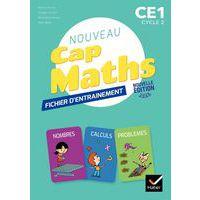 Cap maths CE1 Fichier d'entrainement + cahier de géométrie + livret de problèmes édit.2020 - Image principale