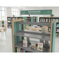 Signalétique frontale métal Ellipse - Manutan Expert - Image 2