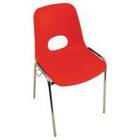 Lot 5 chaises coque accrochable Floride polypropylène M2 - Image 2