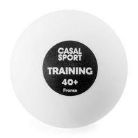 Seau de 100 balles de tennis de table training 40+ blanches - Image 2