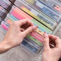 Lot de 1625 Mini étiquette transparente 38,1 x 21,2 mm - Impression jet d'encre - Image 5