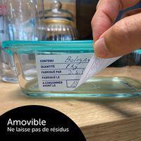 300 Etiquettes traçaoeilité alimentaire pré-imprimée 98x40mm - Image 5