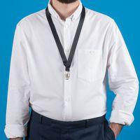 Tour de cou badge recyclé avec mousqueton - Avery (Lot de 10) - Image 4