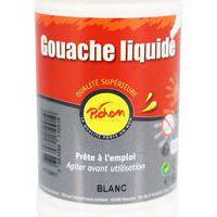Flacon gouache liquide 500 ml pichon avec bec verseur - blanc - Image 2