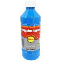 Flacon gouache liquide 500 ml pichon avec bec verseur - bleu primaire (cyan) - Image principale