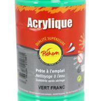 Flacon 500 ml gouache acrylique pichon - vert franc - Image 2