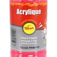 Flacon 500 ml gouache acrylique pichon - magenta (rouge primaire) - Image 3
