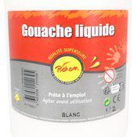 Flacon 2 litres gouache pichon avec bec verseur - blanc - Image 2