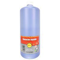 Flacon 2 litres gouache pichon avec bec verseur - bleu outremer - Image principale
