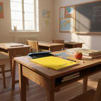 Cahier polypropylène 90g 96 pages seyes 17x22 cm  - jaune - Image 4