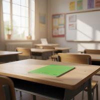 Cahier polypropylène 96 pages 90g seyes 24x32 cm  -  vert - Image 4