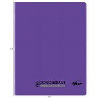 Cahier polypropylène 90g 96 pages seyes 17x22 cm - violet - Image 4