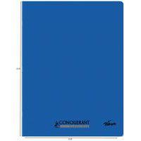Cahier polypropylène 96 pages 90g seyes 24x32 cm  - bleu - Image 2