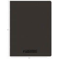 Cahier polypropylène 96 pages 90g seyes 24x32 cm noir - Image 2