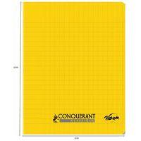 Cahier polypropylène 90g 96 pages seyes 17x22 cm  - jaune - Image 3