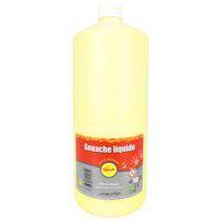 Flacon 2 litres gouache pichon avec bec verseur - jaune citron - Image principale