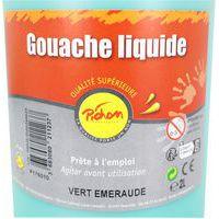 Flacon 2 litres gouache pichon avec bec verseur - vert emeraude - Image 4