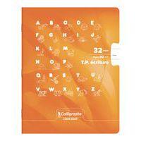 Cahier maternelle 17x22 cm 32 pages 90g 1 feuille unie, 1 feuille lignée 18mm - Image principale