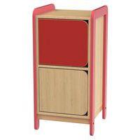 Meuble 1 colonne avec 2 portes Lili - Image 2