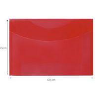 Enveloppe PP format 24x33,5cm rouge - Image 3