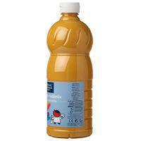 Flacon 1 litre gouache redimix lefranc bourgeois - ocre jaune - Image 2