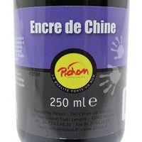 Flacon 250 ml encre de chine noire pichon - Image 2