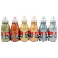 Assortiment de 6 flacons 250 ml. gouache métal pichon - Image 4