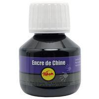 Flacon 50ml encre de Chine noire Pichon (lot de 6 flacons) - Image principale