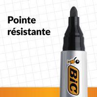 Marqueur permanent pointe ogive Bic  - bleu - Image 2