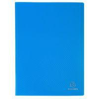 Reliure plastique 30 volets transparents A4 - Bleu - Image principale