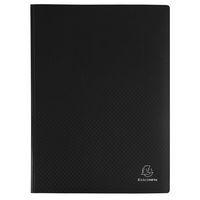Reliure plastique 60 volets transparents - Noir - Image principale