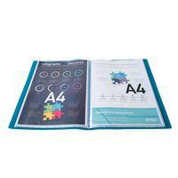 Reliure plastique 60 volets transparents - Vert - Image 4