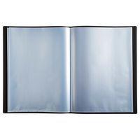 Reliure plastique 30 volets transparents A4 - Noir - Image 4