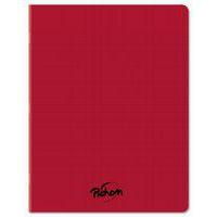 Cahier 96 pages Seyes 21x29.7 cm 80G - Polypropylène rouge - Image principale
