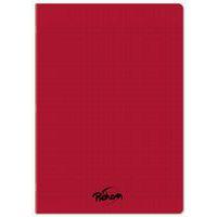Cahier 96 pages Seyes 24x32 cm 80 g - Polypropylène rouge - Image principale
