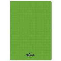 Cahier 96 pages Seyes 24x32 cm 80 g - Polypropylène vert - Image principale