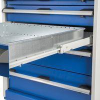 Armoire d'atelier à tiroirs Bott SL87 Ht 80 cm 5 tiroirs Gris/Bleu - Image 2