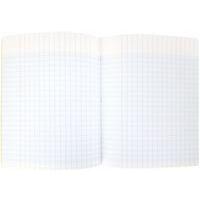 Cahier 96 pages Seyes 17x22 cm 80 g - Polypropylène Jaune - Image 4