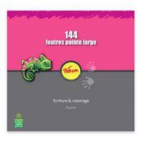 Schoolpack 144 feutres dessin pointe large Pichon - Image principale