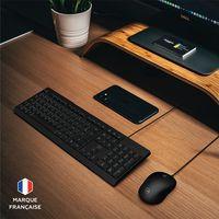 Ensemble Clavier + Souris filaires CF100 - Mobility Lab - Image 3