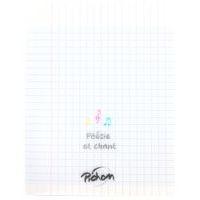 Cahier poésie PP 17x22 cm 48 pages seyes + uni 70g/90g - Image principale