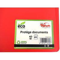 Reliure plastique recyclé 20 volets 40 microns - Image 2