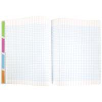 Cahier 4 en 1 polypro incolore 4 sections 24x32cm seyes 70g - Image 3