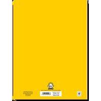 Cahier 96 pages Seyes 21x29.7 cm 80G - Polypropylène jaune - Image 2