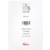 Feuille de dessin 160 g blanc 21 x 29,7 (Pochette de 10) - Image 3